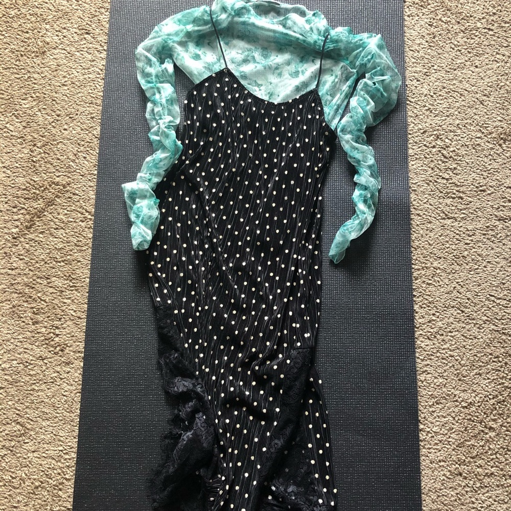 zara top & toshop dress